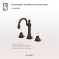 thumbnail image 5 of Water Creation 8.25" Cross Handles Brass Faucet in Brown and Bronze, 5 of 6