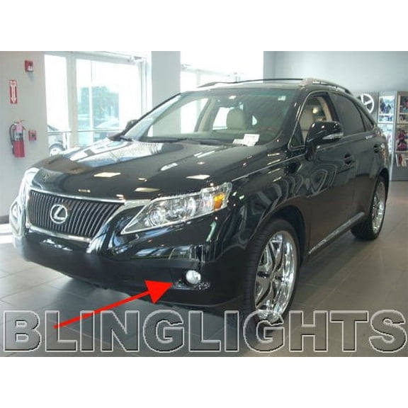For 2010 2011 2012 RX350 RX450h Xenon Fog Lamps LED Driving Lights Kit RX 350 450