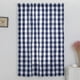 thumbnail image 5 of Cenefas de cuadros escoceses de búfalo para ventanas de cocina, cortinas de cafetería, cortinas de ventana campestres Azul 80x140cm, 5 of 9