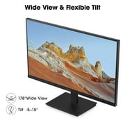 KOORUI 24'' FHD 1920×1080p Computer Monitor, 100Hz PC Monitor, HDMI&VGA VESA, E2412F