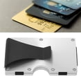 thumbnail image 1 of Portatarjetas de Visita Simple con Clip para Dinero Caja de Tarjetas de Acero Inoxidable Cartera para Hombres para Mujeres Y Hombres ANGGREK Otros, 1 of 8