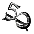 thumbnail image 1 of 3-9pcs Glitter Crystal Crystal Black Cumpleaños Aniversario Fiesta de la boda como se describe, 1 of 8