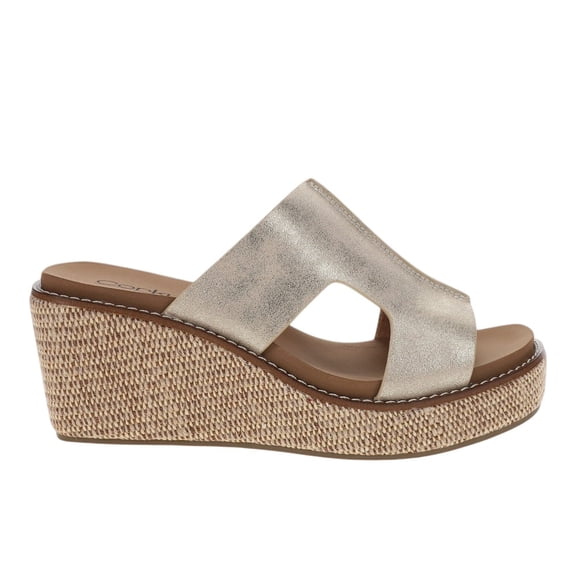 Corkys Womens Kiss N Tell Wedge Casual Shoes