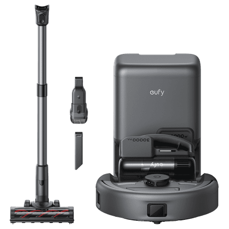 eufy Robot Vacuum 3-in-1 E20,Self Emptying Up to 10 Weeks