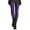 Purple, variant on Comdrip Dressy Leggings for Women, Women's Fashion Printed Casual Pants Leggings Yoga Pants Casual Leggings for Women Green L