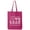 Hot Pink, variant on I'm Not A Hero Cotton Canvas Tote Bag