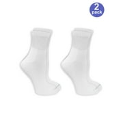 Women's Diabetic and Circulatory Ankle Socks, 2 Ct