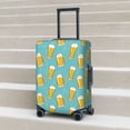 thumbnail image 6 of Disketp Beer Elastic Travel Luggage Cover Travel Suitcase Protective Cover For Trunk Case Apply To 18''-32'' Suitcase Cover-Large, 6 of 7