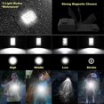 thumbnail image 3 of Running Lamp, Chest Light suitable for Running, USB Rechargeable LED Chest Lamp Mini LED Night Light with 4 Lighting Modes Running Lamp, 3 of 5