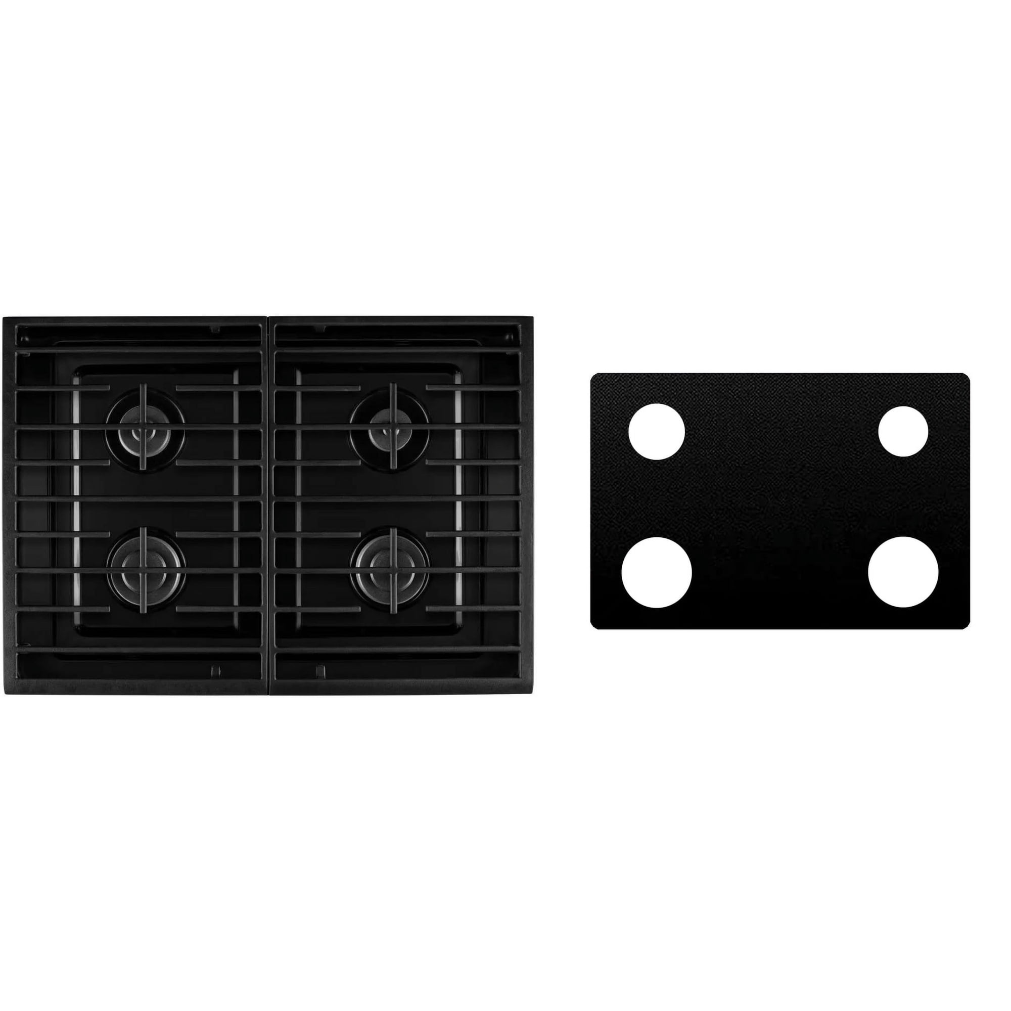 Custom Fit Reusable Burner Liner for Whirlpool Gas Range Stove Protect Your Stovetop with this Splatter Guard Cover - WFG520S0FS