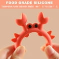 thumbnail image 4 of Nrmvnmi Crab Shaped Spoon Pot Pan Holder Spatula Bracket Clips, Spoon Holder For Pot, Silicone Pot Clip Spoon Rest, Heat Resistance Non-Slip Silicone Pot Spoon Holder, 4 of 5
