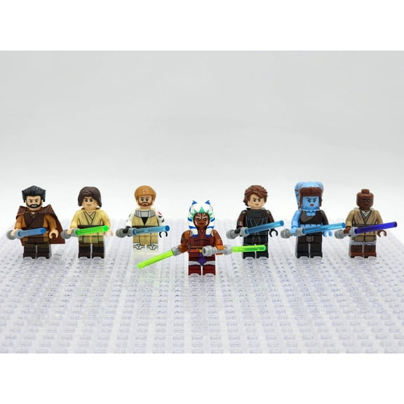 Star Wars: Tales of the Jedi Pack Custom Minifigures Set 7pcs