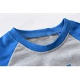 thumbnail image 4 of FEDPOP Boys Pajamas Set 2Piece Long Sleeve Tops and Pants PJs Sleepwear for Kids Size 4T, 4 of 7