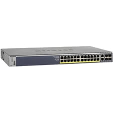 Netgear ProSafe M4100-26G-POE 24-Port Gigabit PoE L2 Switch w 4 SFP Ports by NETGEAR