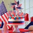 thumbnail image 2 of 10Pack Patriotic Stars and Stripes Pinwheels very suitable For 4th Red of, 2 of 8