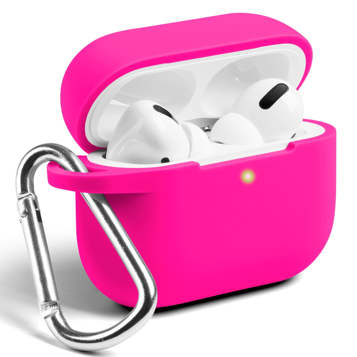 Check Leather Case for AirPods Pro, Cute Elegant Pocket Wallet Style Button  Snap Full Cover Protective Earbuds Earpods Anti Lost GMYLE (Pink) 