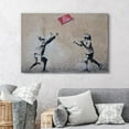 thumbnail image 4 of wall26 Canvas Print Wall Art Banksy No Ball Games Graffiti &amp; Street Art Pop Culture Illustrations Pop Art Bohemian Multicolor Dark for Living Room, Bedroom, Office - 32"x48", 4 of 7