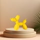 thumbnail image 3 of Adorno artístico XINYU Perro con globos amarillo, 3 of 7
