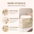 thumbnail image 3 of Self Compression Storage Bag, Large Comforter Organizer with Handle & Zipper (Small), 3 of 7