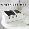 thumbnail image 1 of olkpmnmk Clearance Sale!Storage Bins,Box Cable Box Organizer White Cable Cable Durability Large Organizer Cable Box Housekeeping & Organizers,Home Storage, 1 of 7