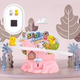 thumbnail image 3 of Little Animal Climb Stair Toy Manual Railway Track Slide Interaction Toy, 3 of 7