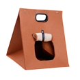 thumbnail image 4 of Milaget Lit pour Chat avec Poignée Cachette pour Chat Meuble Pliable Maison pour Chat 33cmx33cmx37cm, 4 of 9
