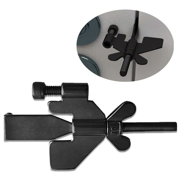 Upgraded Portable Door Lock Security, Travel Door Lock Without Drilling,Black Stainless Steel Lock for Home,Hotel,School,Dormitory,FlatSecurity Device Door Locker from Inside.