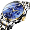 thumbnail image 2 of Reloj de hombre con movimiento automático, resistente al agua, calendario, ambiente luminoso, tendencia, esfera grande, reloj de cuarzo, 2 of 3