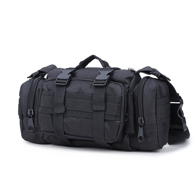 Bolsa De Hombro Cámaras Bolsa 600D Oxford Tela Molle Bolsas de hombro Impermeable para acampar al aire libre Sywqhk Para Estrenar