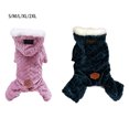thumbnail image 4 of Billuyoard Stay Cozy Winter Abrigo para mascotas de invierno con ropa cómoda Sudadera con capucha de invierno para perros Ropa para perros de Ropa para mascotas verde l, 4 of 6