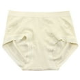 thumbnail image 1 of Aayomet Culotte Femme Taille Haute Bikini Unie (Vert, Taille Unique), 1 of 5