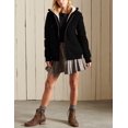 thumbnail image 4 of Veste à Capuche Doublée en Sherpa à Fermeture Éclair Complète pour Femmes, 4 of 12