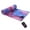 Pink, variant on Washranp Yoga Towel,Soft Superfine Fiber Tie-Dye Print Yoga Mat Towel with Non-Slip Grip Dots Sweat Absorbent for Hot Yoga Pilates Workout