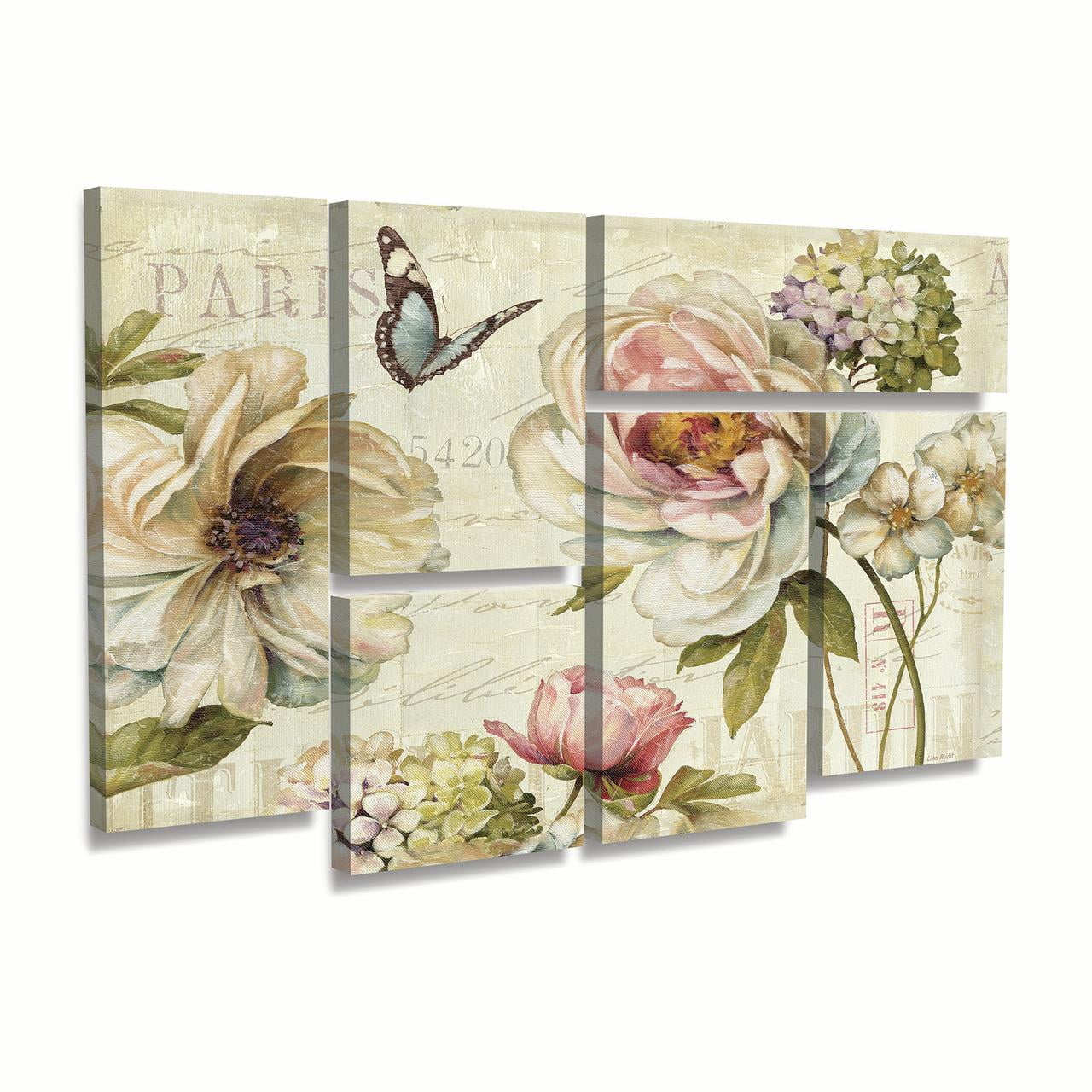 Trademark Fine Art 'Marche de Fleurs IV' Canvas Art by Lisa Audit