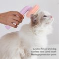 thumbnail image 3 of Cepillo Para Mascotas ANGGREK Cepillo Autolimpiable De Pelo De Calabaza Para Gatos Y Perros De Pelo Largo Y Corto, 3 of 8