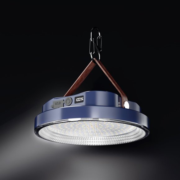 Linterna de Camping LETOUR 5000LM Recargable 30W Resistente al Agua IPX4