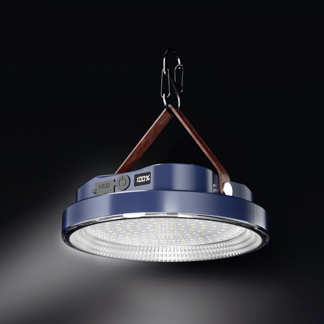 Linterna de Camping LETOUR 5000LM Recargable 30W Resistente al Agua IPX4