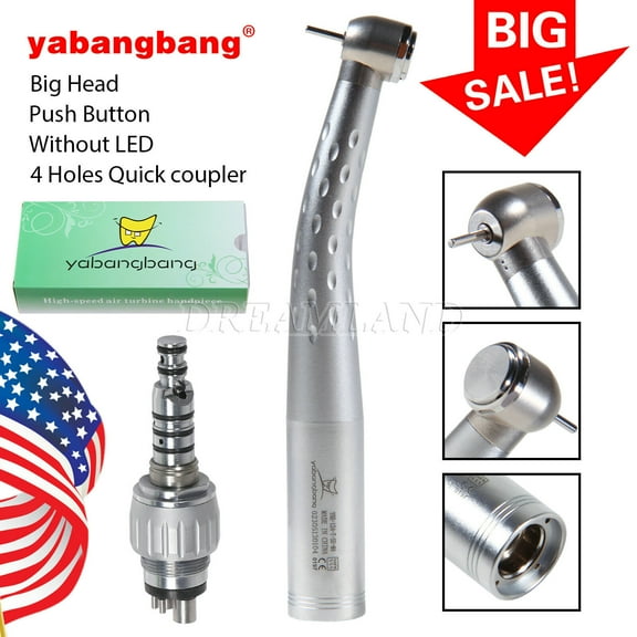 Yabangbang Dental High Speed Handpiece GDM  4-Hole Quick Coupler Swivel Fit KaVo