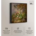 thumbnail image 2 of Joseph Schuster - Alpine Flower Canvas Vintage Floral Wall Art by Art Remedy, Black Frame, 30" x 36", 2 of 7