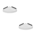 thumbnail image 6 of unbranded 2pcs Wall Mounted Bathroom Shelf with Adhesive Shower Shelf for for Toilet Dorm Kitchen, 6 of 8