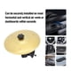 thumbnail image 3 of Platillo Para Coche, Mini Platillo De Bateria Para Carro, Automóviles Ventilación De Aire De Platillo De Choque, Mini Clip En El Tambor Cymbal Para El Tablero Car Crash Cymbal, 3 of 7
