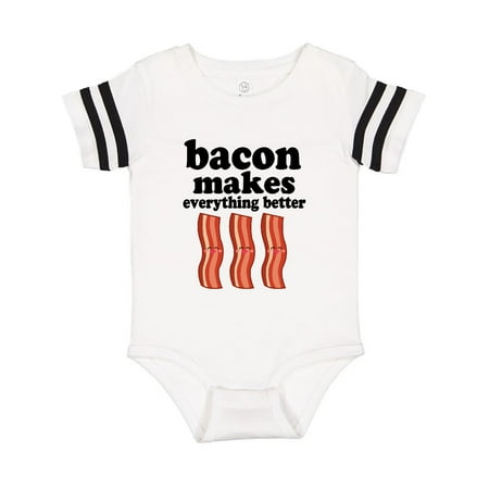 

Inktastic Bacon Makes Everything Better Gift Baby Boy or Baby Girl Bodysuit
