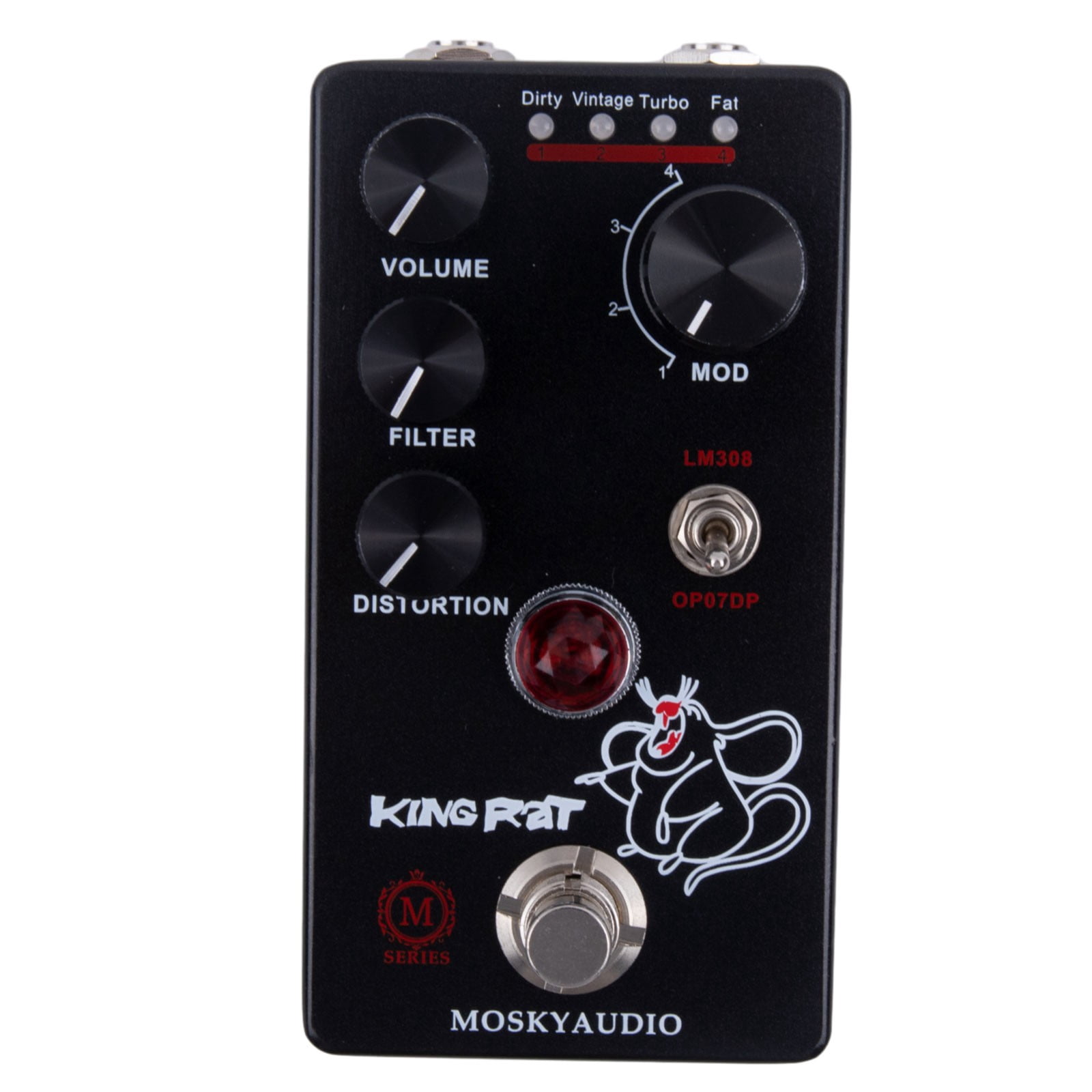 for Mosky King Volume Filter Fuzz Distorition The Electric Guitar Effects Pedal