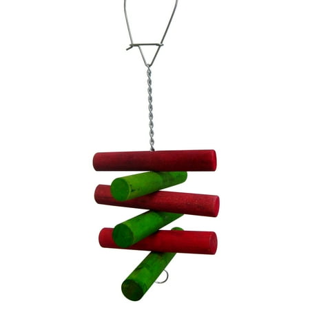YML TW10 Small Wood Parrot Bird Toy