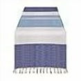 thumbnail image 3 of SARO 4867.M1672B 16 x 72 in. Rectangular Tasseled Design Chindi Table Runner - Multi Color, 3 of 4