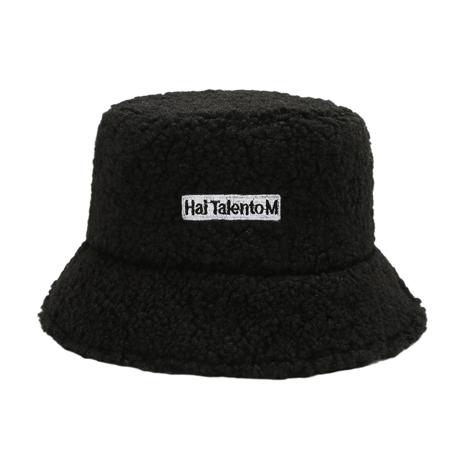 WZF Fisherman Hat Furry Flat Top Solid 