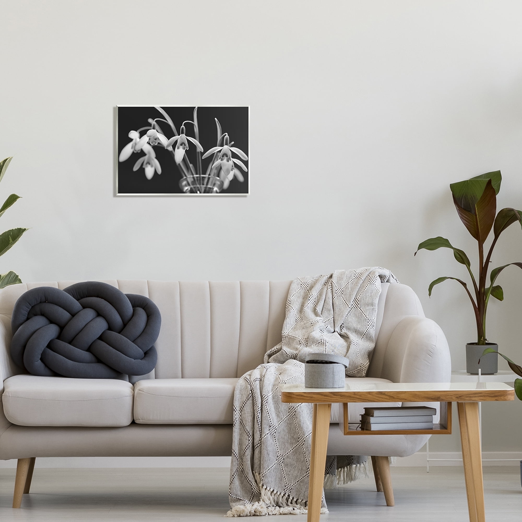Stupell Industries Snow Drops Flower Photography Botanical & Floral Photography Unframed Art Print Wall Art