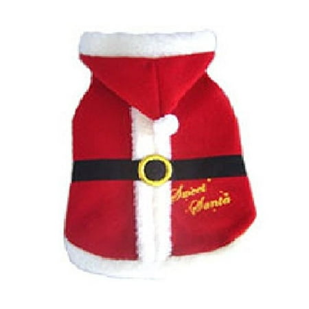 Dog Costume SWEET SANTA COSTUMES Festive Christmas Dogs Outfit (Size 0)