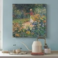 thumbnail image 3 of French Painter Claude Monet Garden at Giverny Poster Gifts Canvas Painting Poster Wall Art Decorative Picture Prints Modern Decor 16x16inch(40x40cm), 3 of 5