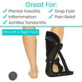 thumbnail image 3 of Vive Hard Plantar Fasciitis Night Splint - Stabilizer Brace Relieves Inflammation - Foot Support Boot, 3 of 9
